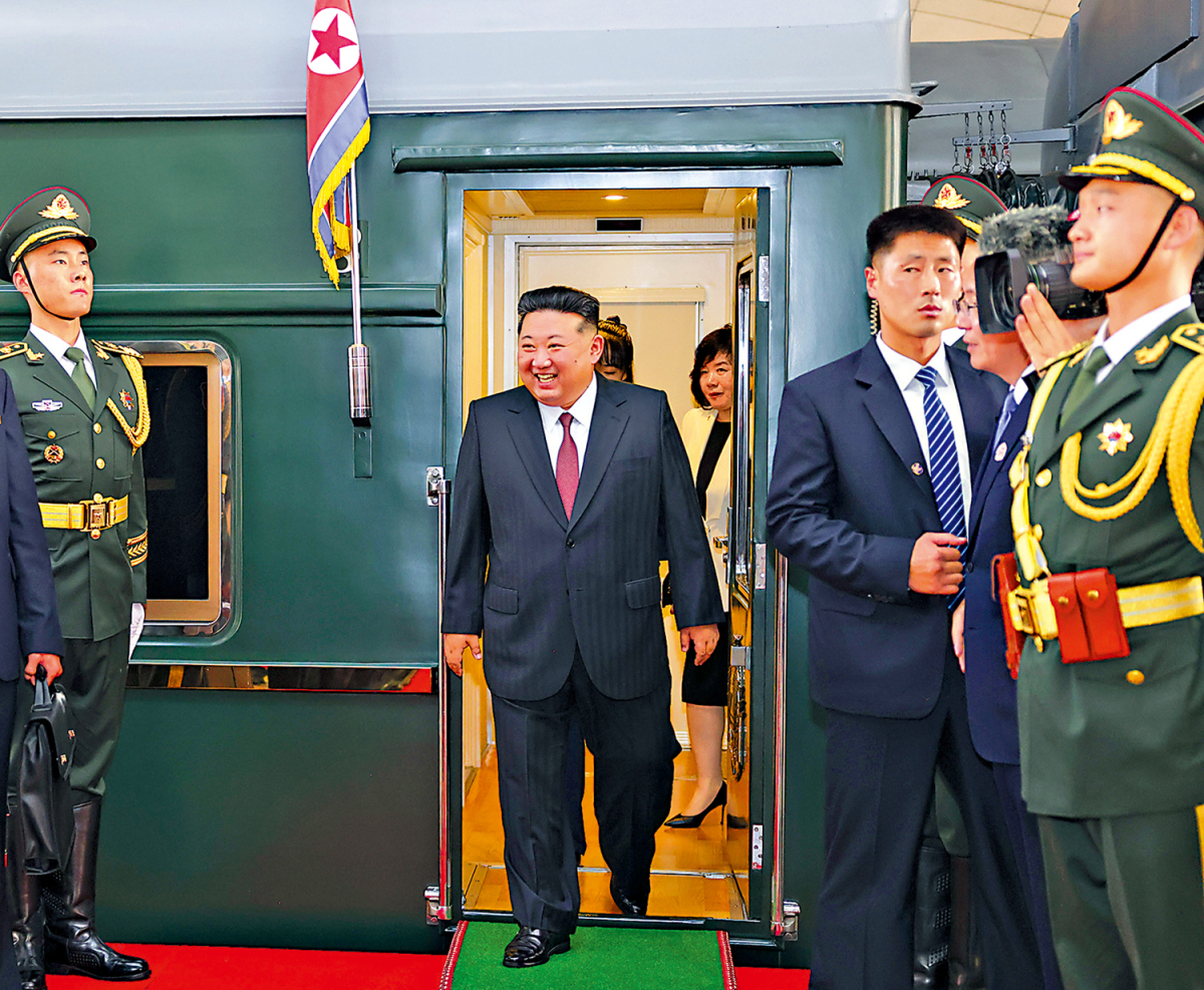 金正恩抵達北京 - 中國 - 今日大公