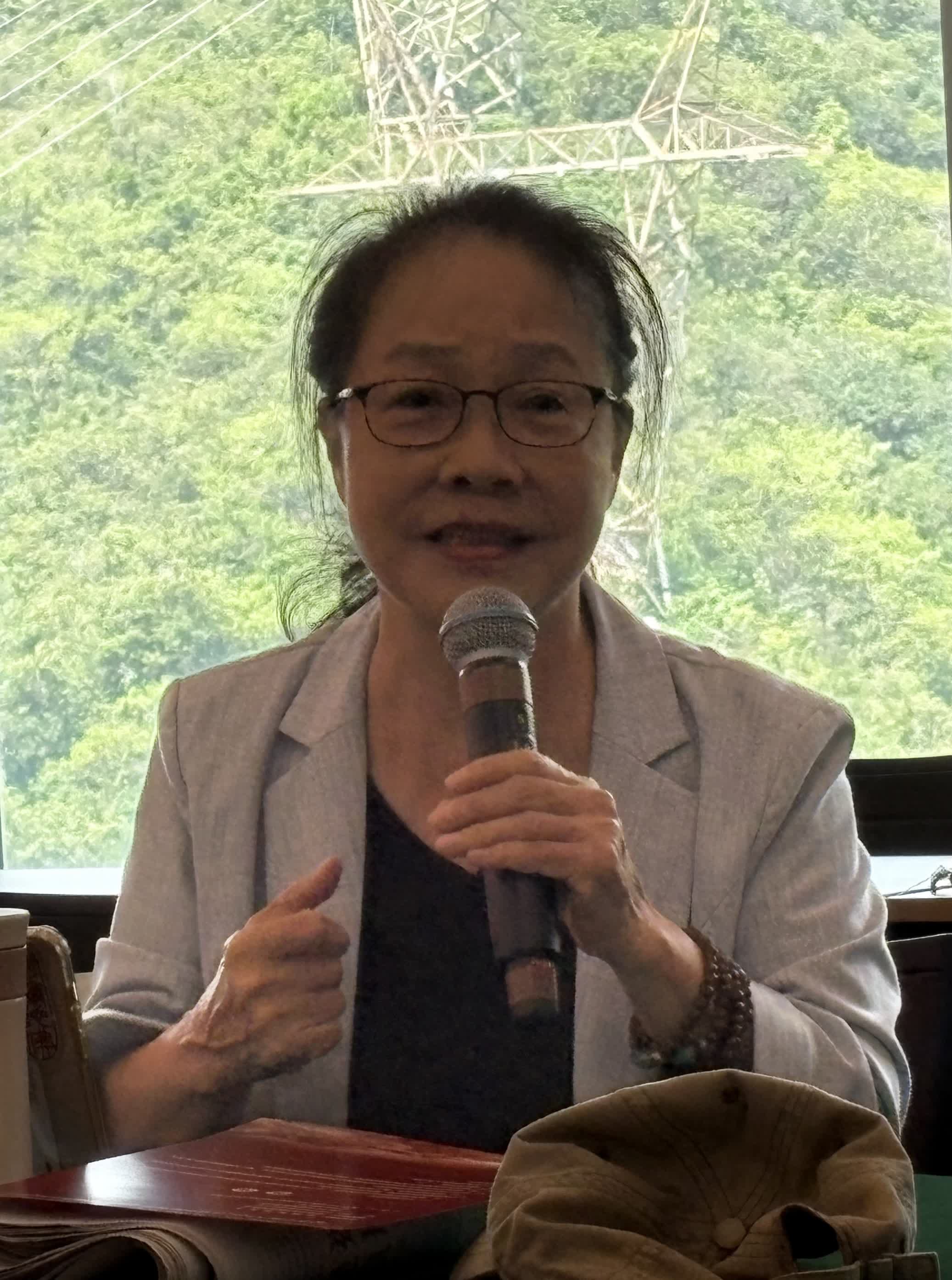 台灣知名文化學者、中國文化大學大眾傳播學系教授楊祖珺。