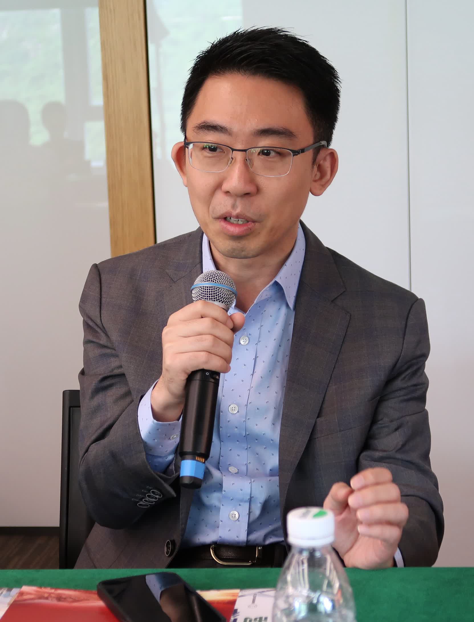 香港惠明慈善基金理事鍾迪康。