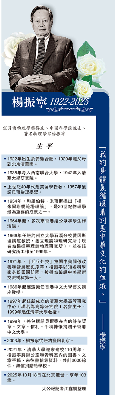 楊振寧生平