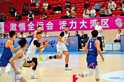 港男籃成年組不敵四川隊