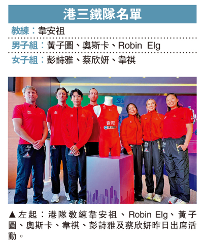 教練韋安祖：「兩項目有力衝金」