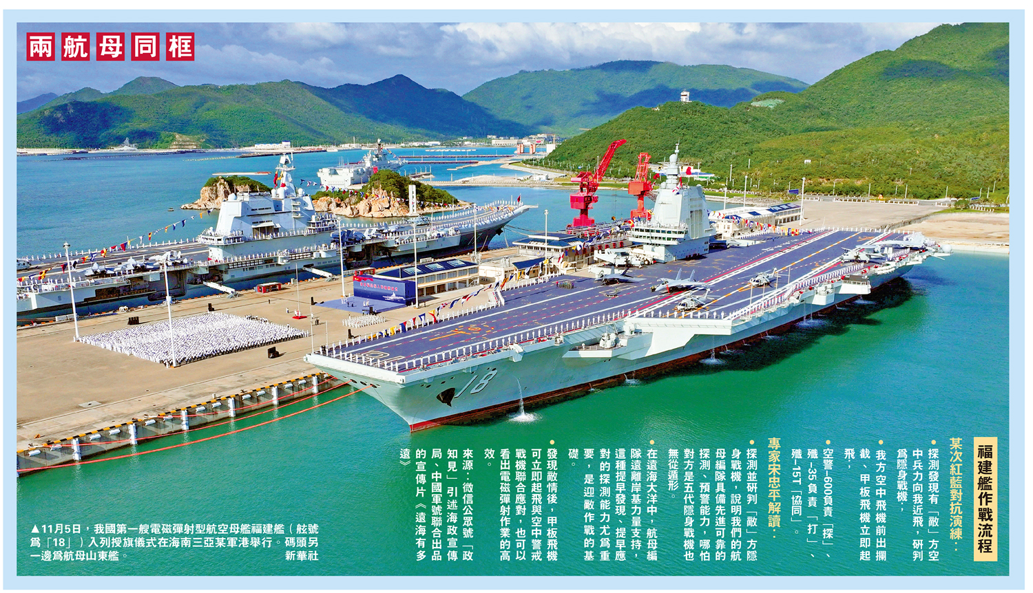 邁入三航母時代衝破島鏈懾控西太- 內地- 大公文匯網
