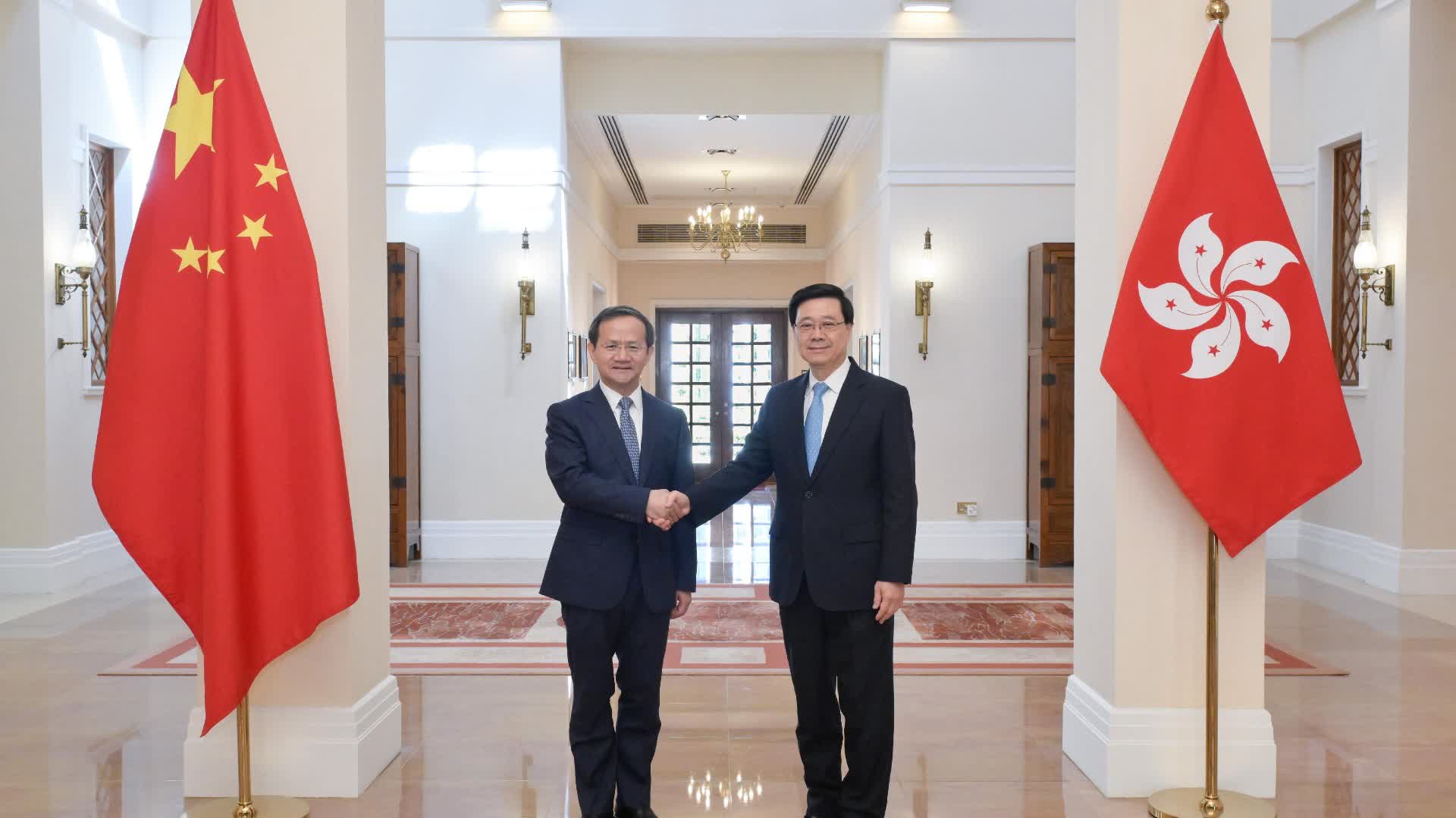 李家超晤北京市長殷勇　歡迎京企藉港開拓海外市場