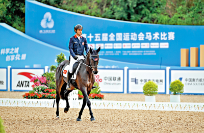 馬術三項賽個人賽　蘇昱軒首日排第16