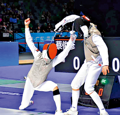 蔡俊彥抱病上陣 男花賽止步8強