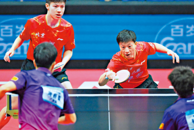 乒球男女團決賽今明上演