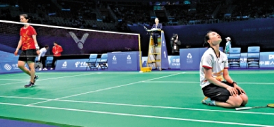 韓悅逆轉勝 羽球女單獲銅