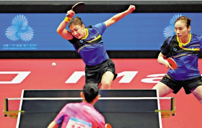 女乒團體銅牌戰 上海贏黑龍江