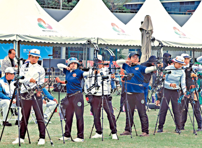 港射箭隊無緣復合弓混合團體賽8強