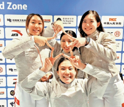 港女佩劍隊不敵天津 收穫第6