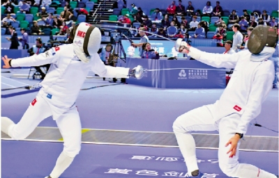 男重劍女花劍團體賽 港隊均獲第6