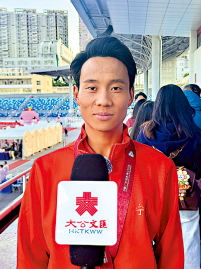 跨境馬拉松冠軍何傑：香港市民加油聲給我動力