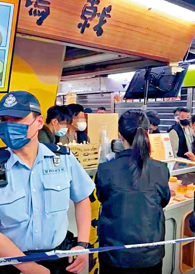 黃店涉煽「獨」 店主及女友被捕