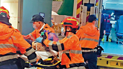 市民奔走醫院尋親　憂心落淚