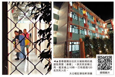 記者現場直擊/逾百災民臨時入住過渡房「善樓」
