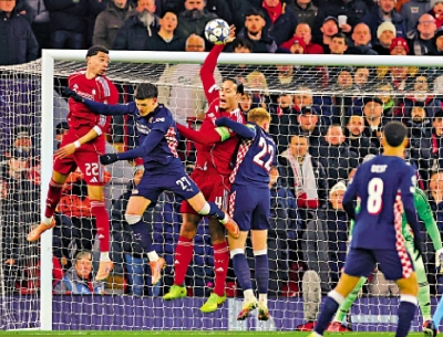 不敵燕豪芬 利物浦連續3場輸3球