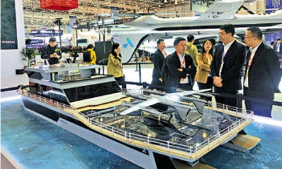 珠海亞洲通航展 「能跑會飛」汽車吸睛