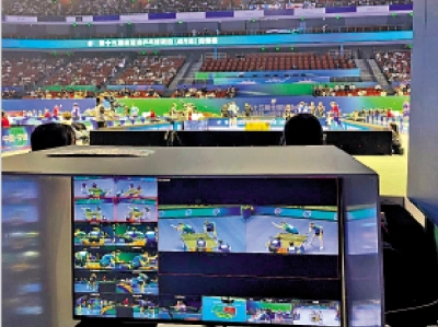 全運會乒球賽首引入「鷹眼」