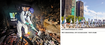 災場內櫳曝光 環境惡劣搜索困難