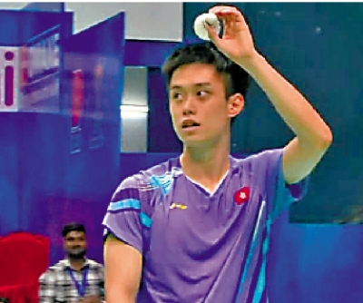 揚威印度羽賽 吳英倫首奪BWF錦標