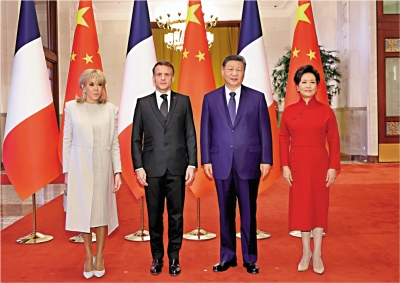 同馬克龍會談 強調共護以聯合國為核心的國際體系 習近平：讓中法關係在「新甲子」走得更穩更好