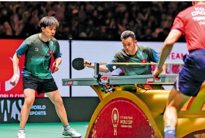 港乒混團世界盃無緣4強