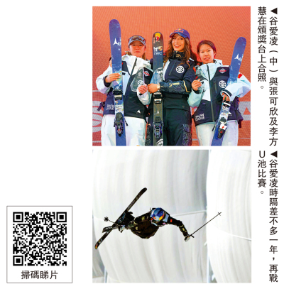 谷愛凌：家門口奪冠很開心 國家隊包攬雪盟U池賽3甲