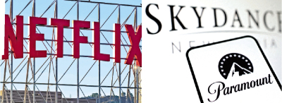 阻撓Netflix併購 派拉蒙擬8455億「敵意收購」華納