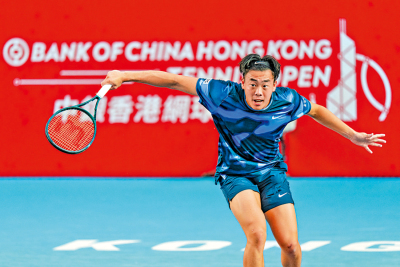 黃澤林香港網球賽雙線出擊