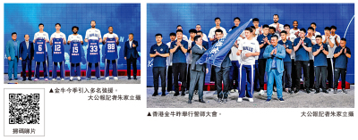 香港金牛誓師 衝擊NBL三連霸