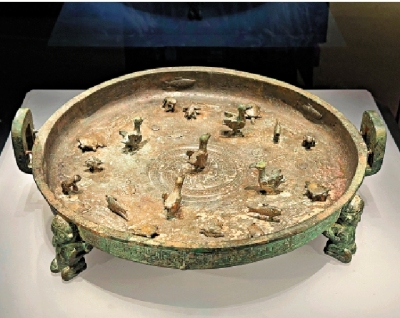 館藏擷英/晉公盤\閒 雅