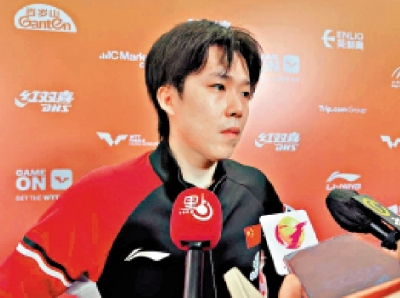 混雙2連捷 王楚欽：擺正心態致勝