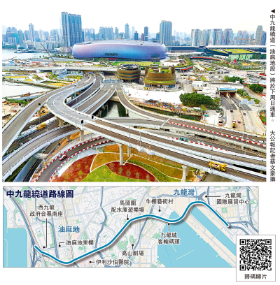 中九龍繞道克服多重挑戰 下周日通車