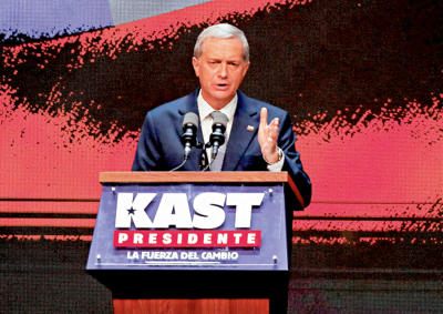 智利總統選舉 極右候選人勝出