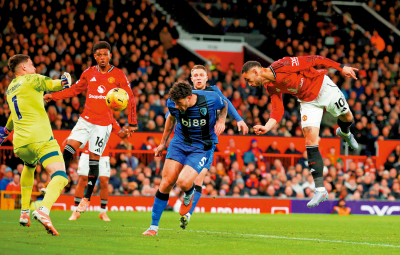 三度領先 曼聯仍遭般茅逼和