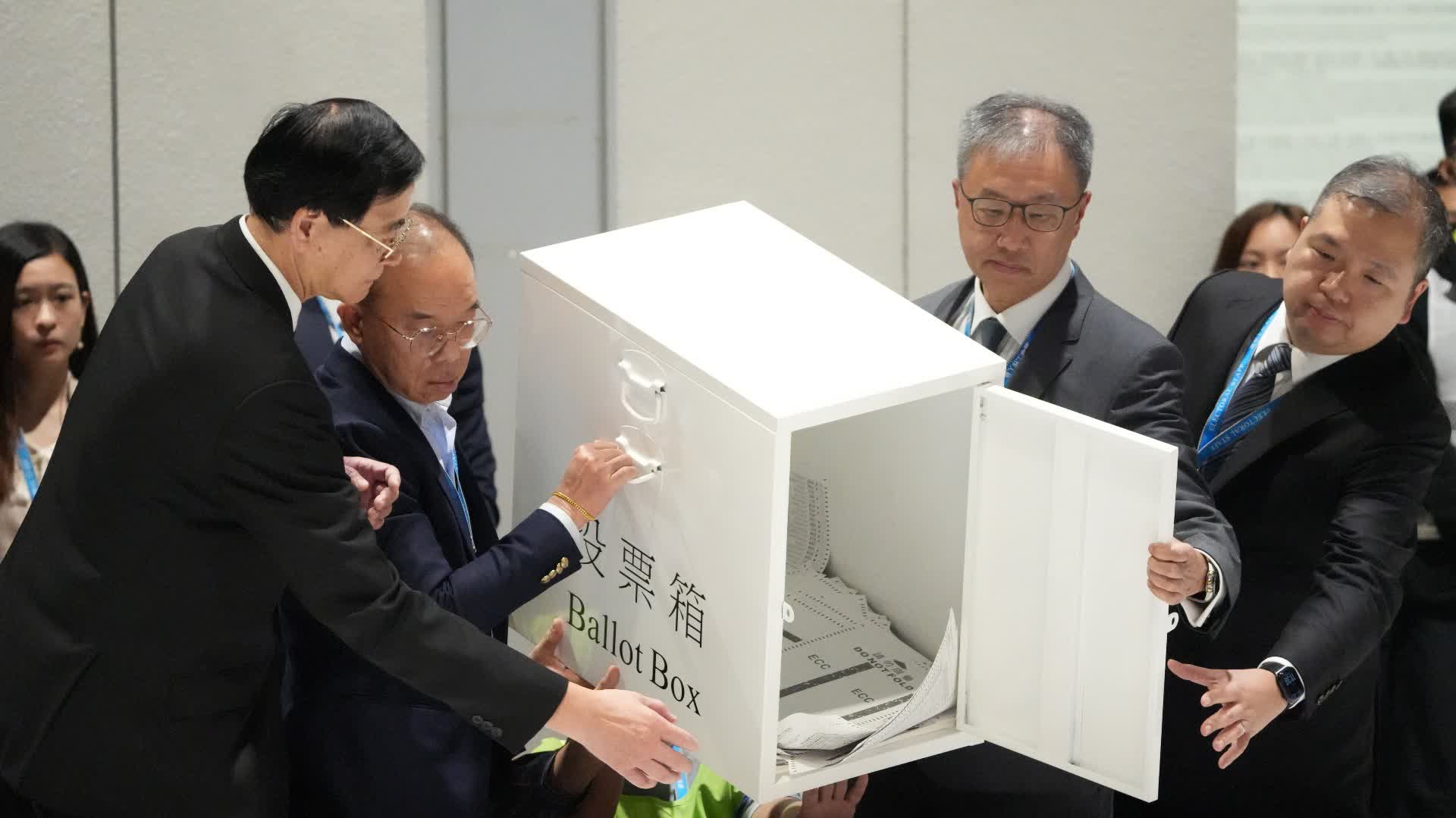 立法會選舉｜曾國衞：投票率高於上屆　正統計無效票暫不評論原因