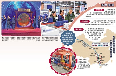 焦點新聞/發揮港優勢 助力「黃金通道」升級