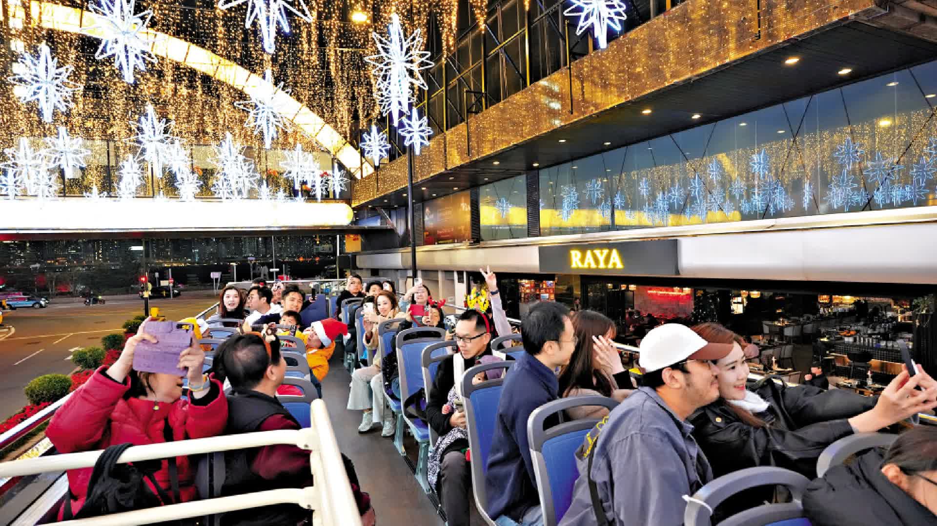 雙向奔赴｜有特色！內地客來港體驗聖誕氣氛