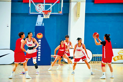 中國女籃辦特訓營　儲備優秀後備人才