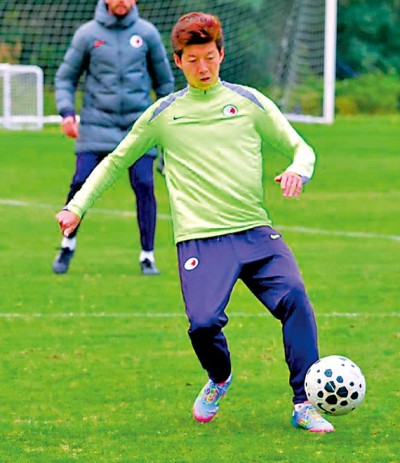 劉智樂爭入球助港足取勝