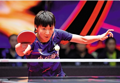 乒超總決賽 山東魯能女團坐亞望冠