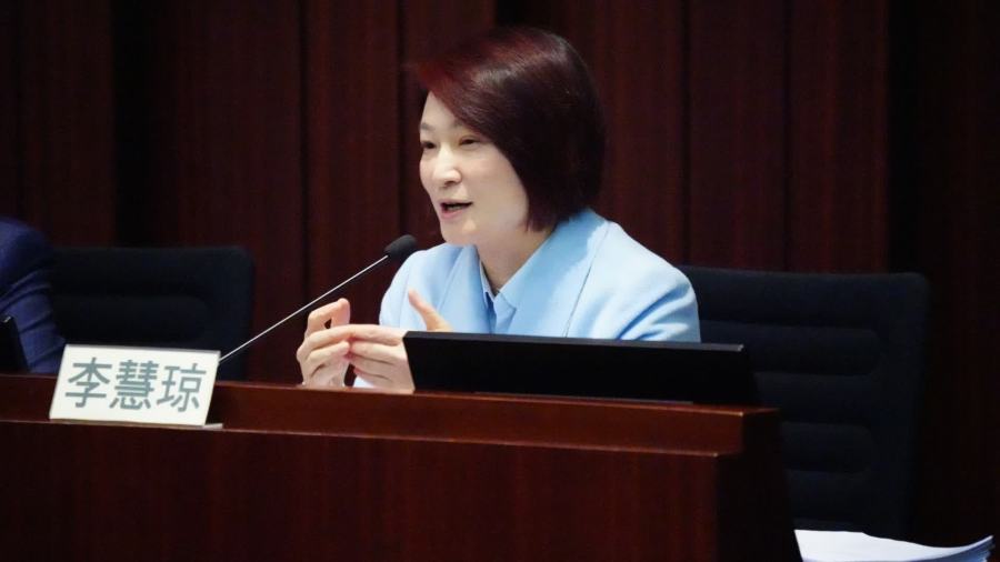 （有片）李慧琼當選第八屆立法會主席