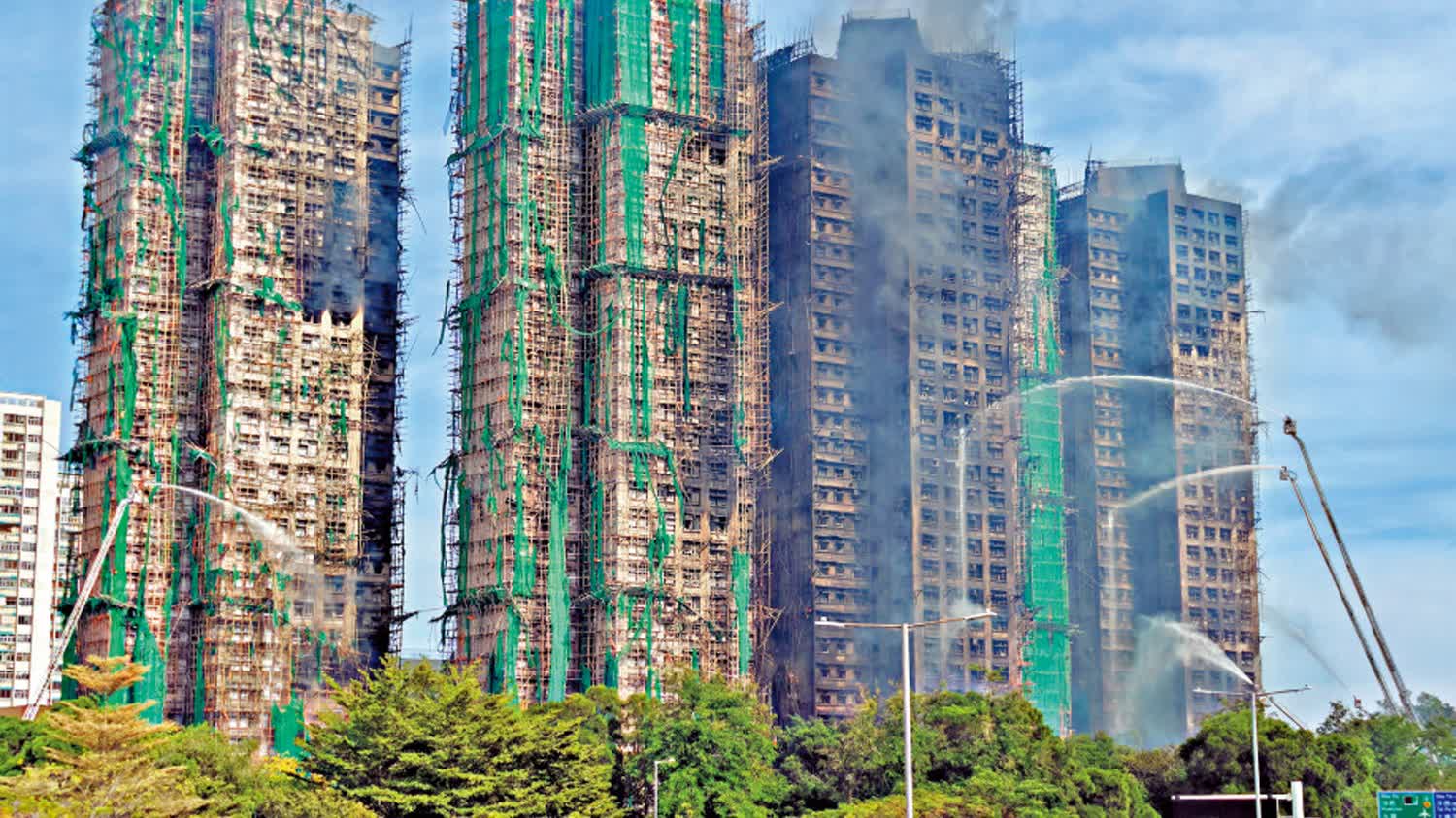 (有片)宏福苑善後|77傷者康復出院 餘2人情況穩定