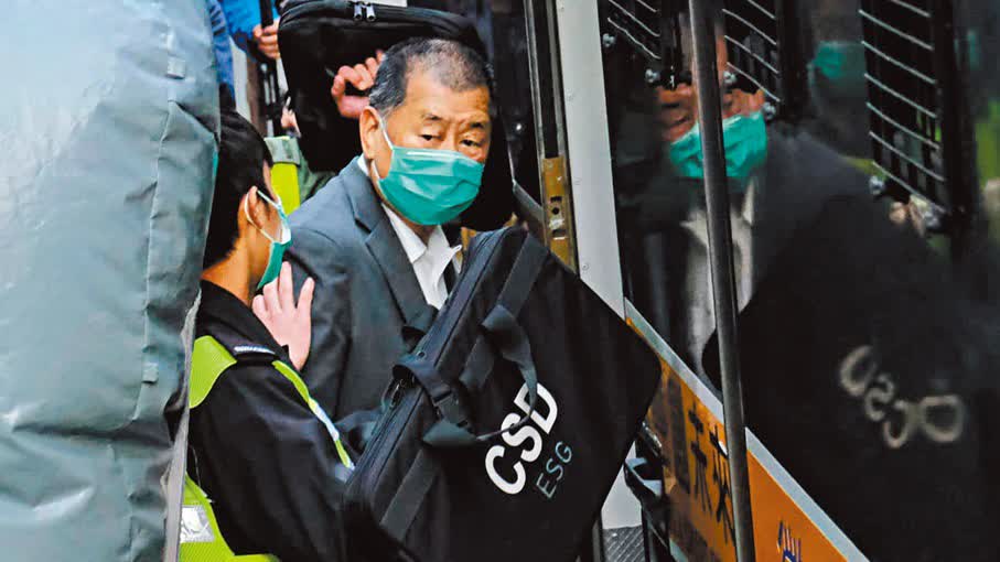 黎智英勾外力圖推翻中央政府 屢打國際牌乞「制裁」