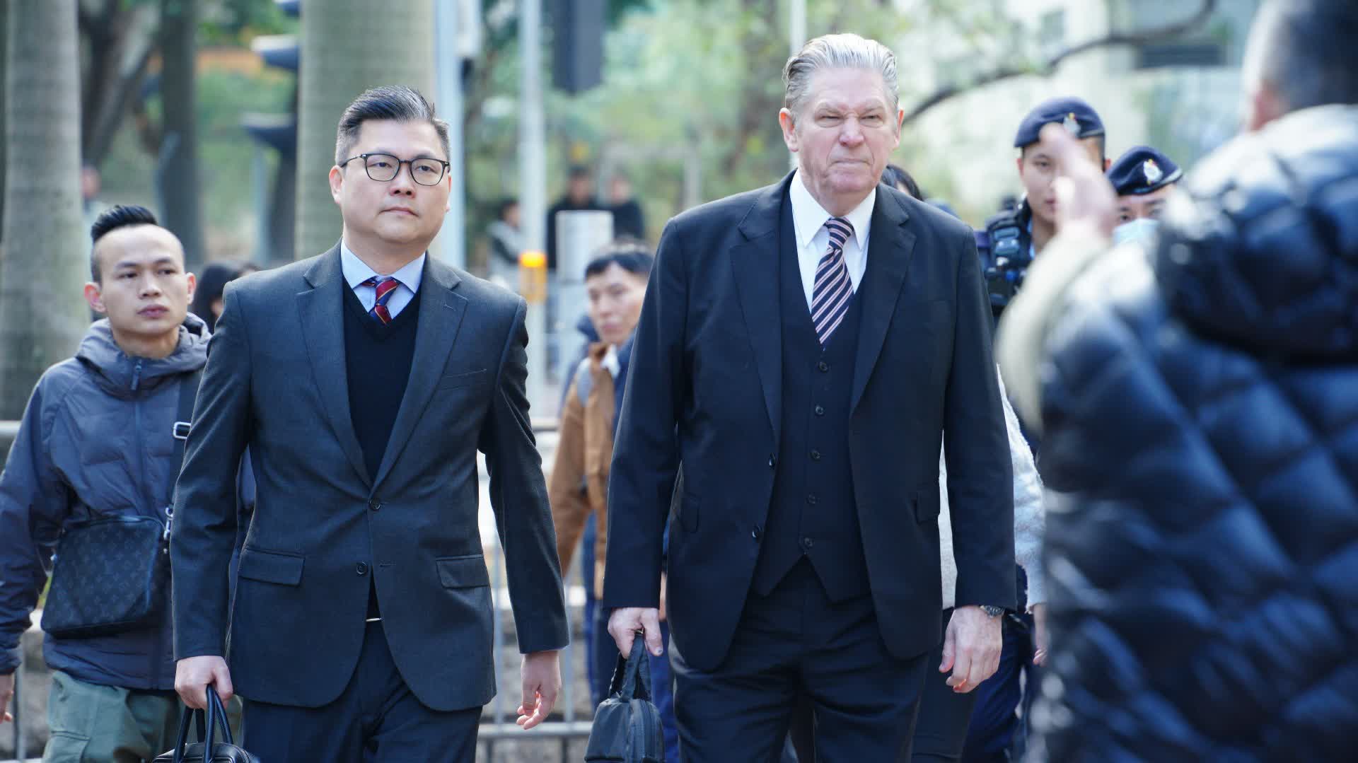 黎智英案今日判刑 来了好多洋面孔 今天,谁来了都一樣判!