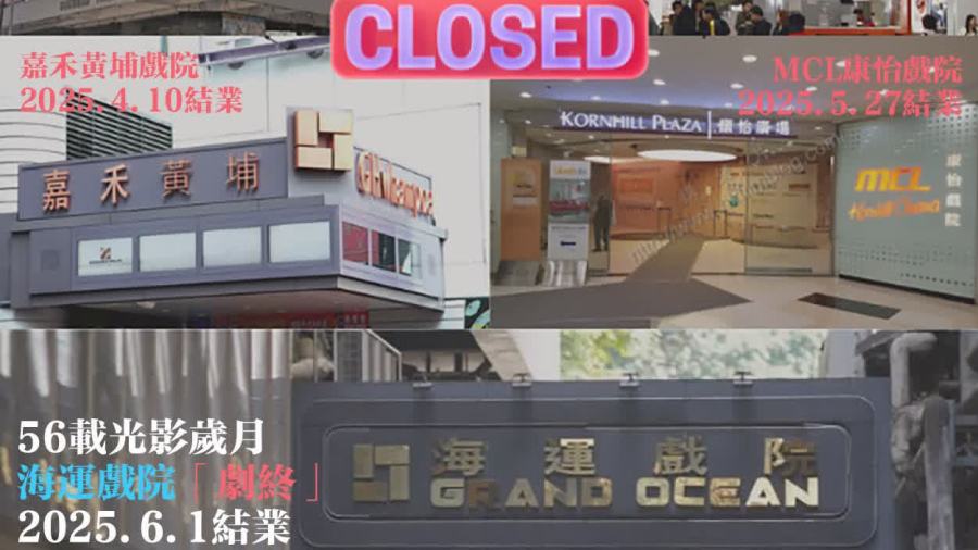 11間戲院「劇終」　全球寒潮中的香港倒影