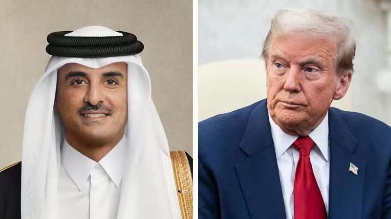 卡塔爾埃米爾與美國總統通電話 討論地區局勢
