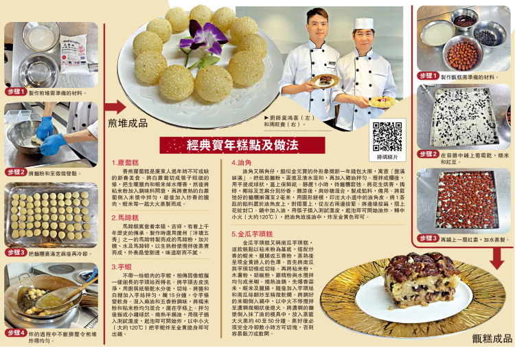 大小廚房/煎堆甑糕簡單易學 新春糕點美味賀年