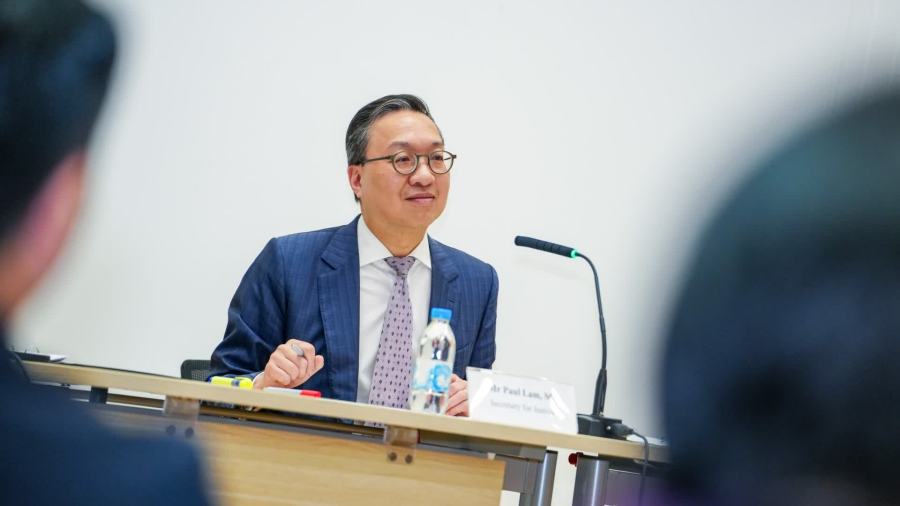 林定國：律政司成立「香港五年規劃編制小組」　作全面精準細緻部署